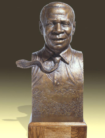 - Bowser - Bronze Bust by Barry Johnston