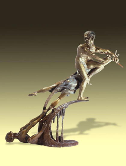 - Orpheus and the Underworld - Bronze Sculpture by Barry Johnston
