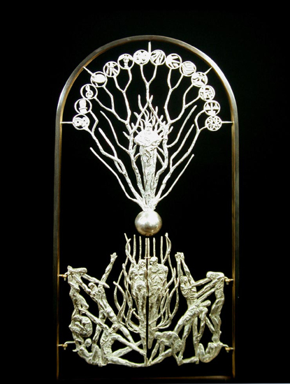 Tree of Life - Bronze sculpture by Barry Johnston
