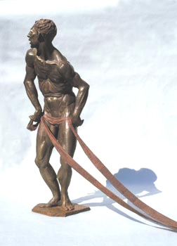 - Bureaucrat - Bronze sculpture by Barry Johnston