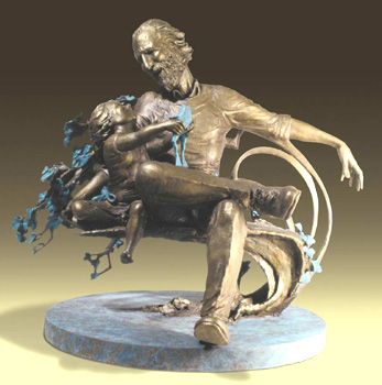 - Future Prince - Bronze sculpture by Barry Johnston