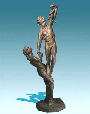 Heritage - Bronze sculpture by Barry Johnston