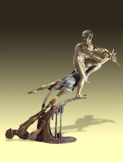 - Orpheus and the Underworld - Bronze Sculpture by Barry Johnston
