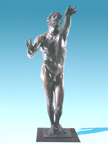 Prodigal Son - Bronze sculpture by Barry Johnston